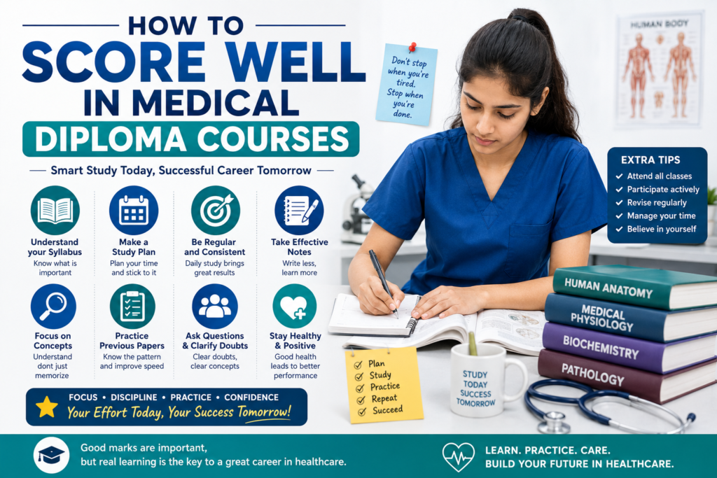 VGIMS| How to Score Well in Medical Diploma Courses