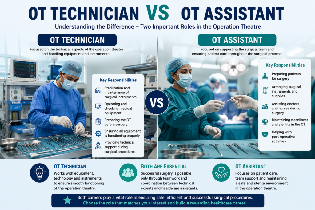 VGIMS | OT Assistant VS OT Technician
