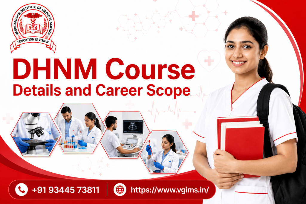 VGIMS | DHNM nursing students receiving clinical training at VGIMS
