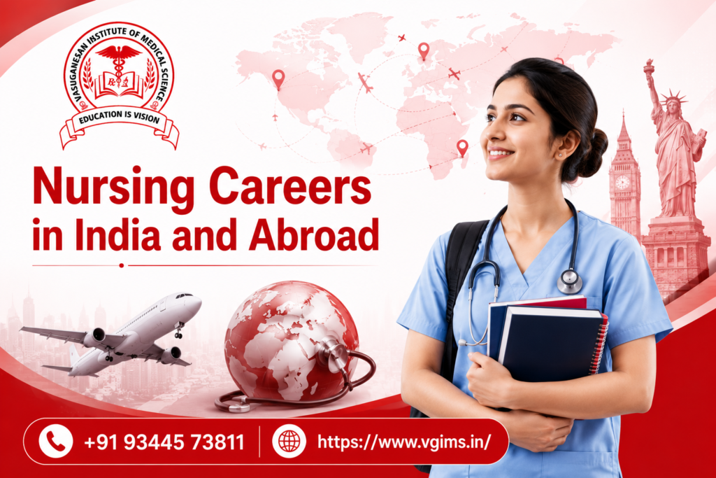 VGIMS | Nursing students receiving clinical training at VGIMS