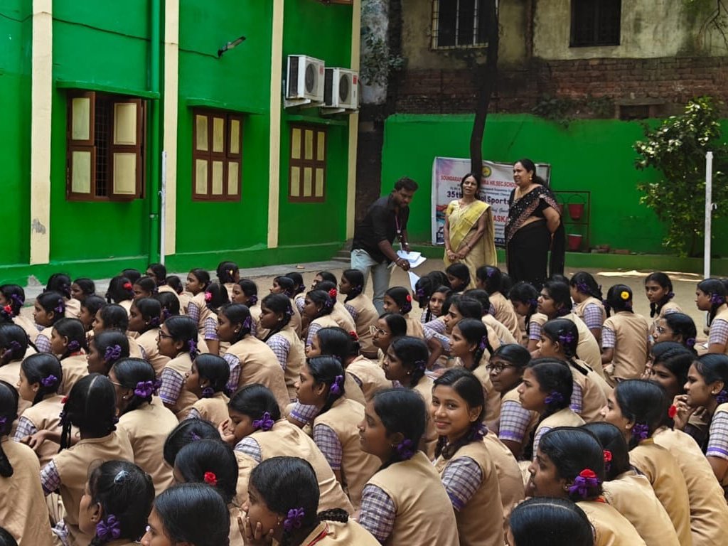 Paramedical awareness  program by VGIMS for higher secondary school students