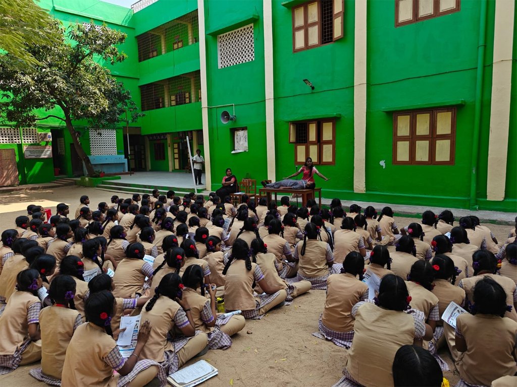 Paramedical awareness program by VGIMS for higher secondary school students
