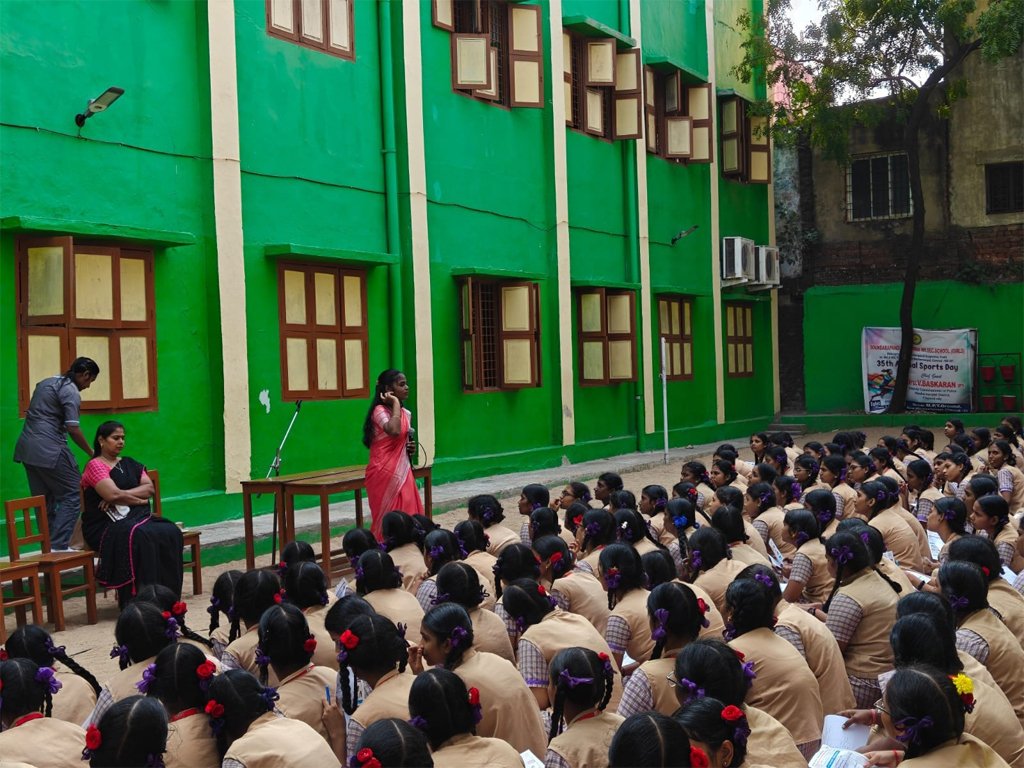 Paramedical awareness program by VGIMS for higher secondary school students