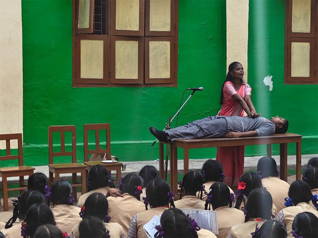 Paramedical awareness program by VGIMS for higher secondary school students