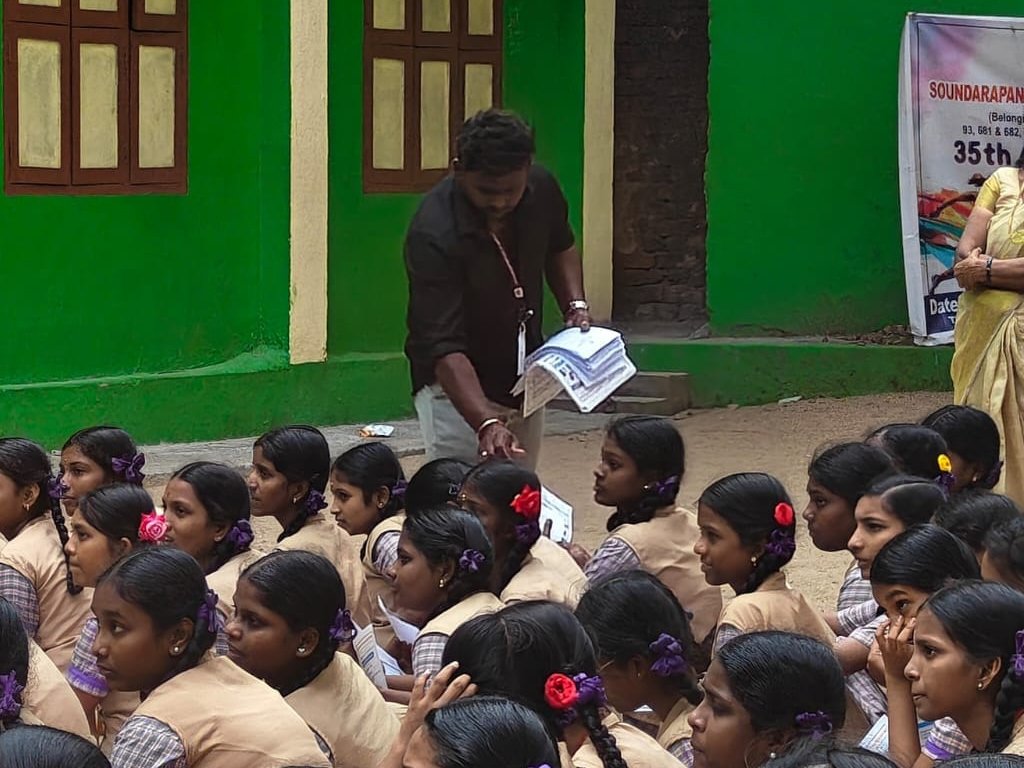 Paramedical awareness program by VGIMS for higher secondary school students