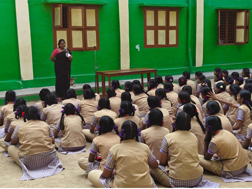 Paramedical awareness program by VGIMS for higher secondary school students