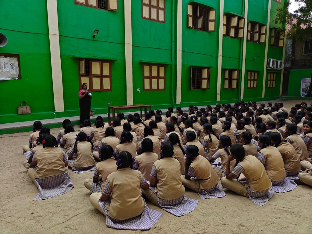 Paramedical awareness program by VGIMS for higher secondary school students