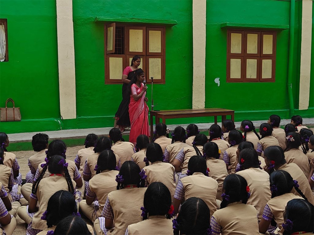 Paramedical awareness program by VGIMS for higher secondary school students