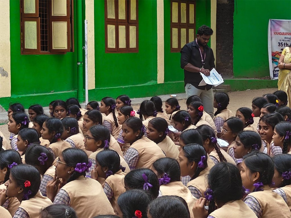 Paramedical awareness program by VGIMS for higher secondary school students