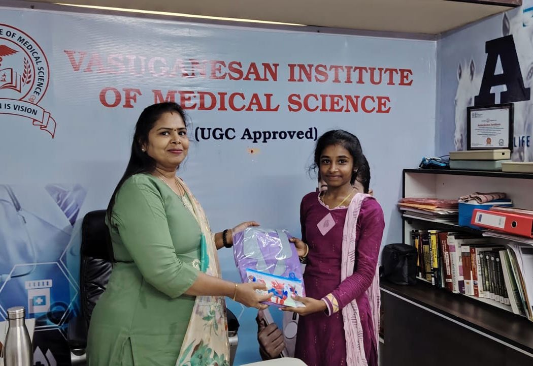 Free student kit distribution by VGIMS to support paramedical students