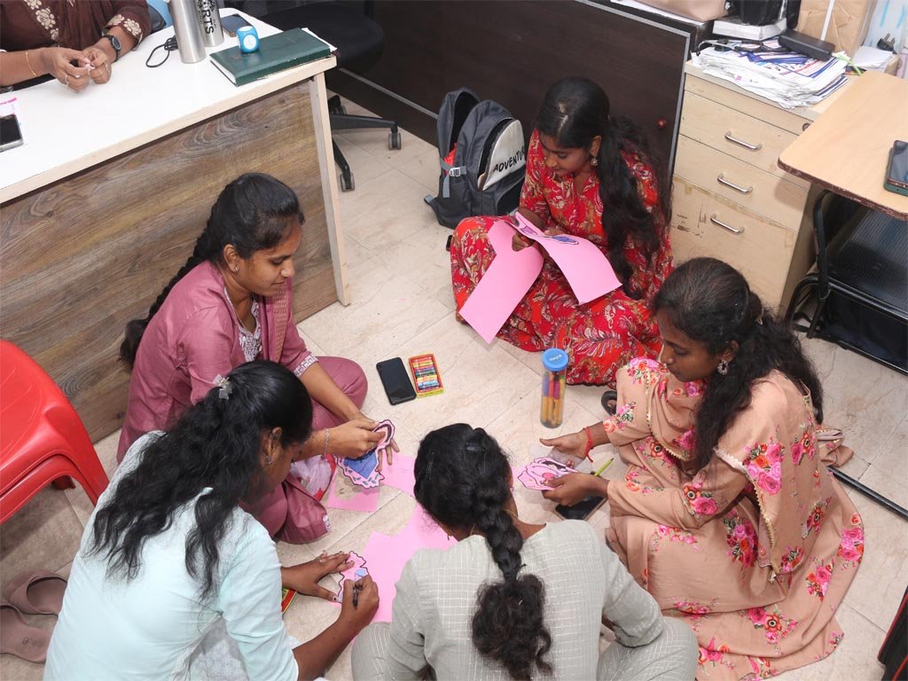 Nursing Day celebration at Vasuganesan Institute of Medical Sciences (VGIMS) Chennai with nursing students