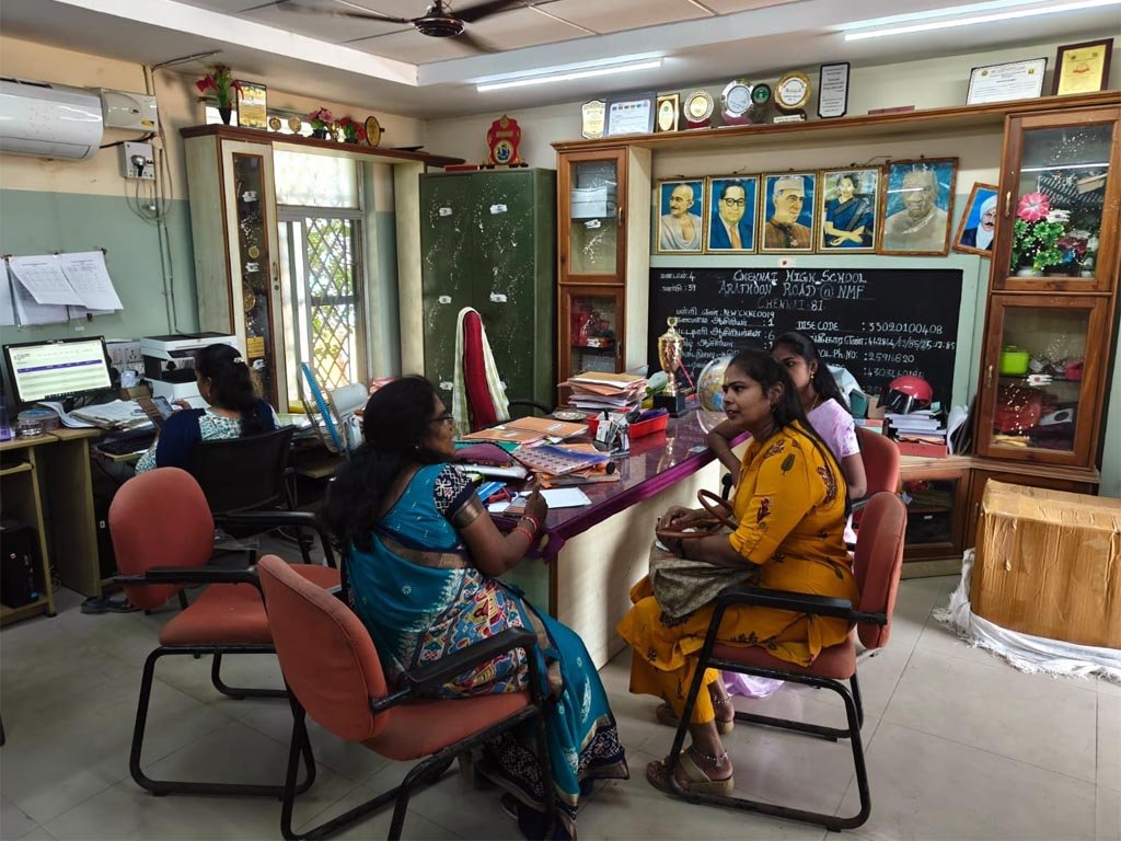 VGIMS paramedical career guidance seminar for higher secondary school students in Chennai