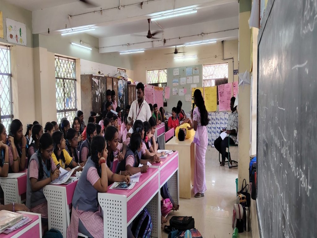 VGIMS paramedical career guidance seminar for higher secondary school students in Chennai